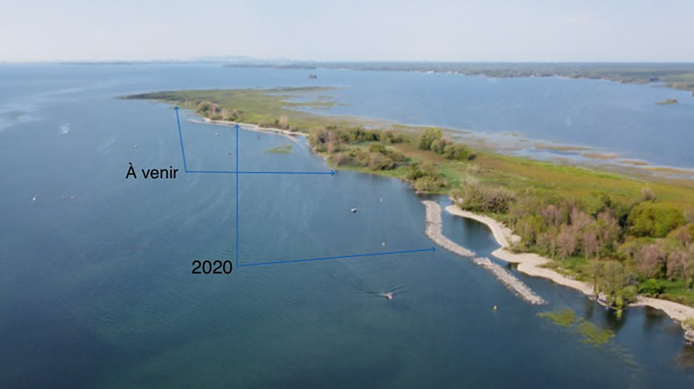 Bilan de la situation de l’érosion des îles de la Réserve nationale de faune des Îles-de-la-Paix